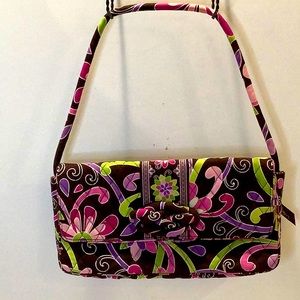 Vera Bradley Knot Just A Clutch Purple Punch